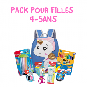 Kit rentrée 2022 spécial 4/5 ans maternelle fille, Racine