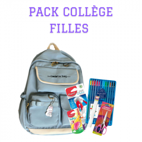 Kit rentrée 2022 spécial collège fille - pack économique rentrée, Racine