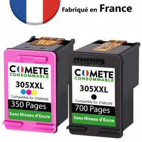 1 Kit de recharge compatible HP 305 Couleur - Cartouche imprimante - LDLC