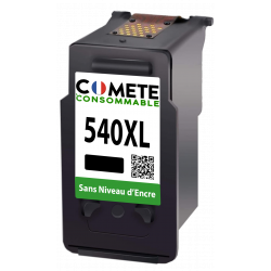 1 cartouche 540XL compatible CANON PG-540 sans affichage du niveau d'encre, CANON