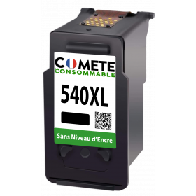 1 cartouche 540XL compatible CANON PG-540 sans affichage du niveau d'encre, CANON