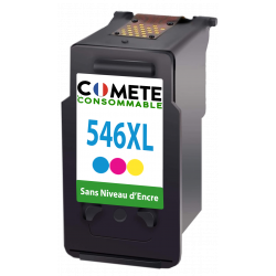 1 Cartouche d'encre 546 XL Compatible avec Canon PIXMA CL-546 Sans afichage du niveau d'encre, CANON