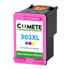 1 cartouche compatible HP 303 XL 303XL Couleur Sans affichage du niveau d'encre, HP