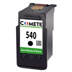 1 cartouche 540 compatible CANON PG-540 pour Imprimante Canon PIXMA Sans affuichage du niveau d'encr, Racine
