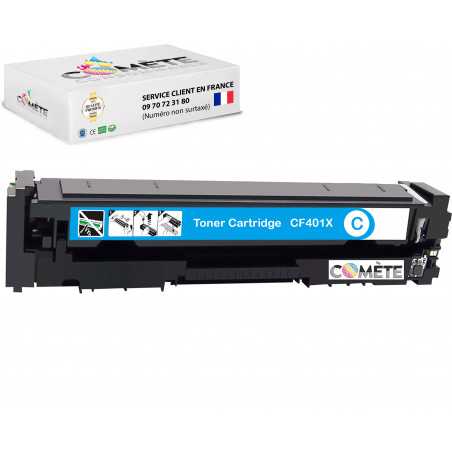 1 Toner compatible HP 201 Cyan