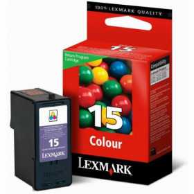 1 Cartouche originale LEXMARK 15 couleur, Racine