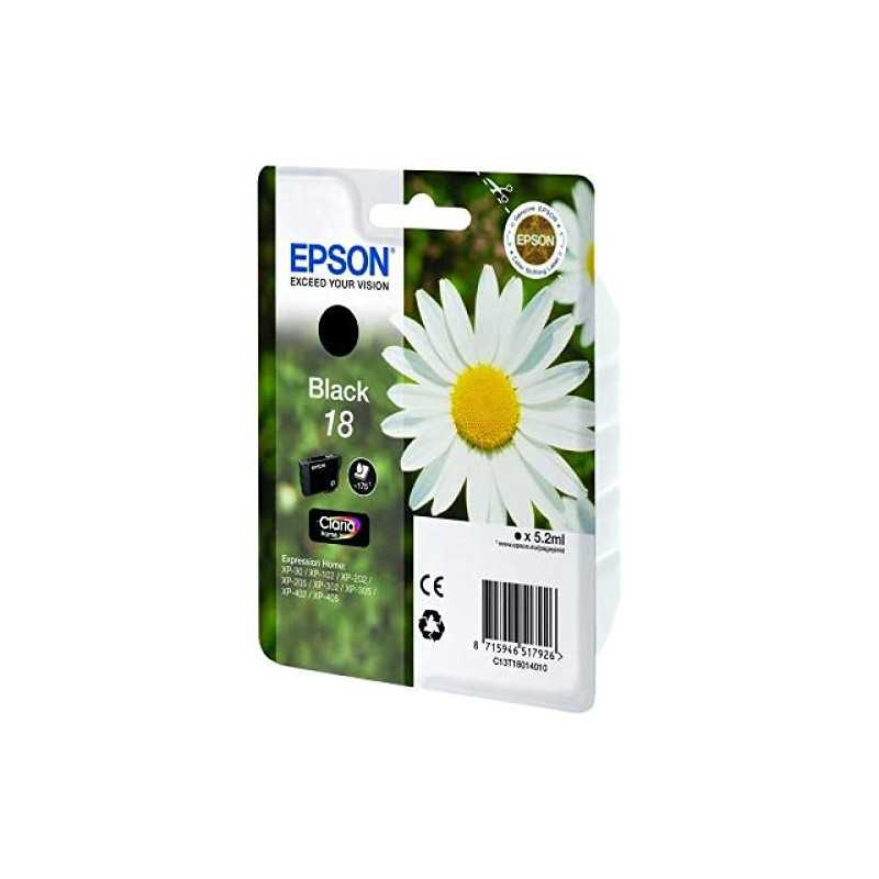 1 Cartouche originale Epson 18 NOIR, Racine