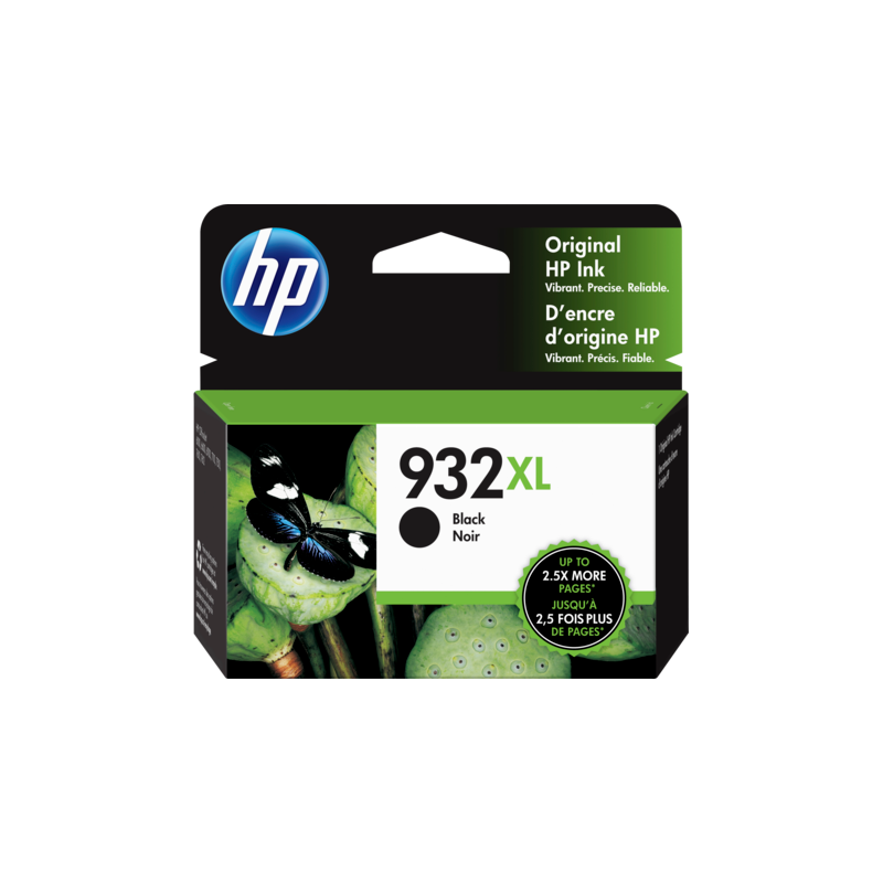 1 Cartouche originale HP 932XL Noir, Racine 1 Cartouche originale HP 932XL Noir, Racine