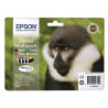 Epson Multipack Singe T0895 Encre Ultra - 1 Noir + 1 Cyan + 1 Magenta + 1 Jaune (16,3ml), Racine
