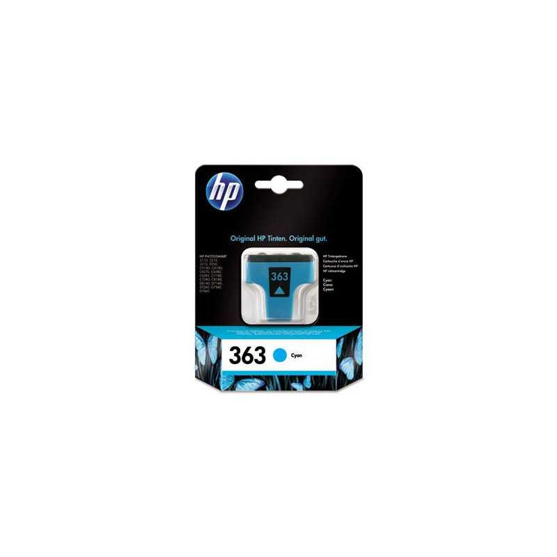 Cartouche originale HP 363 Cyan, Racine Cartouche originale HP 363 Cyan, Racine