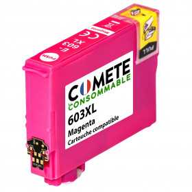 ✓ Cartouche compatible avec Epson 604XL Magenta couleur magenta en stock -  123CONSOMMABLES