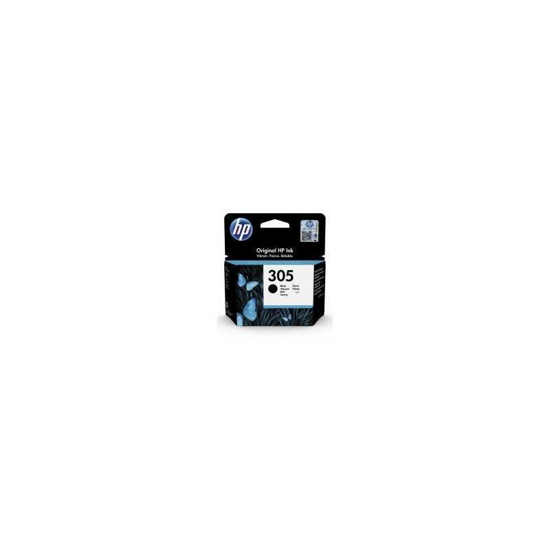 1 Cartouche d'encre originale HP 305 Noir, Racine 1 Cartouche d'encre originale HP 305 Noir, Racine