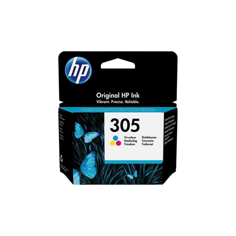 1 Cartouche d'encre originale HP 305 Couleur, Racine