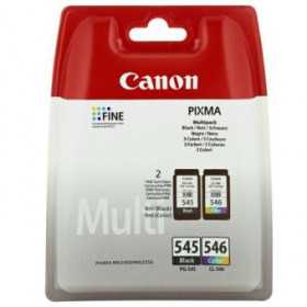 CANON pack cartouches d'encre PG545 - CL546 - 1 Noir + 1 Couleurs, Racine