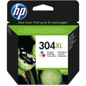 HP Cartouche d'Encre HP 304 XL 304XL -3 Couleurs (Cyan, Magenta, Jaune) 7ml, Racine