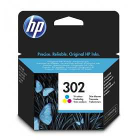 HP 1 Cartouche d'Encre HP 302 3 couleurs (Cyan, Magenta, Jaune) 3,5ml, Racine