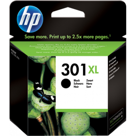 1 cartouche d'encre HP 301 XL 301XL authentique Noir, Racine