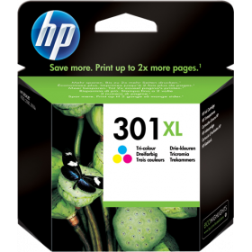 1 cartouche d'encre HP 301 XL 301XL authentique Couleur, Racine