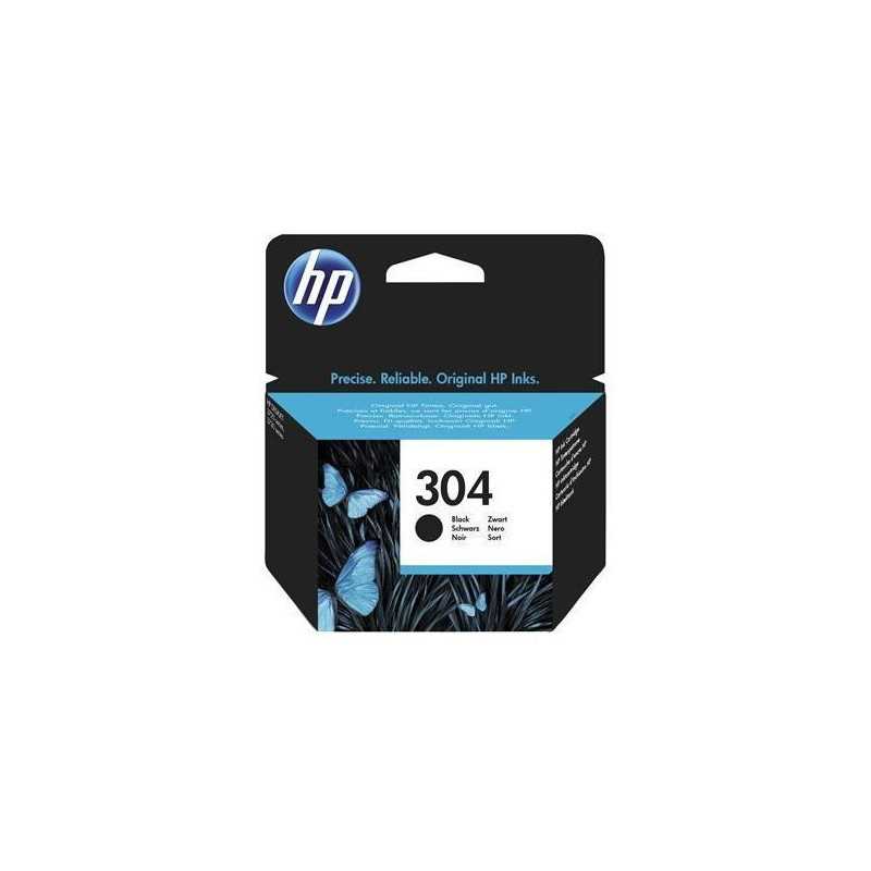 HP Cartouche d'Encre HP 304 Noir, Racine HP Cartouche d'Encre HP 304 Noir, Racine