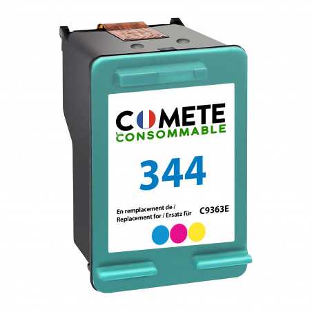 1 cartouche compatible HP 344 Couleur, Racine