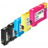 Pack de 5 Cartouches Compatibles Ananas 604 XL - 2 Noir XL + 1 Cyan + 1 Magenta + 1 Jaune, Racine