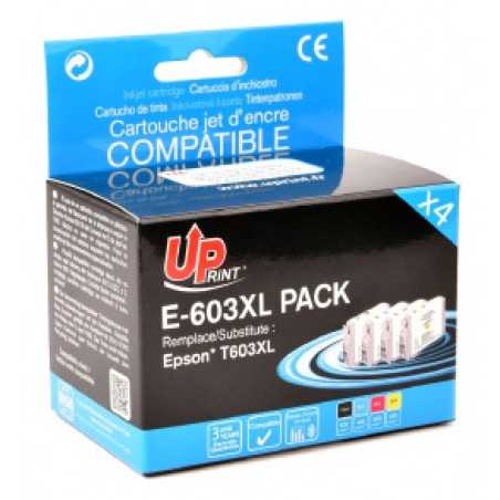 3€ sur COMETE - 603XL - 4 Cartouches d'encre Compatibles Epson 603