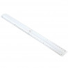 Règle plastique Rigide Cristal Smart Office 40cm 1 Unités