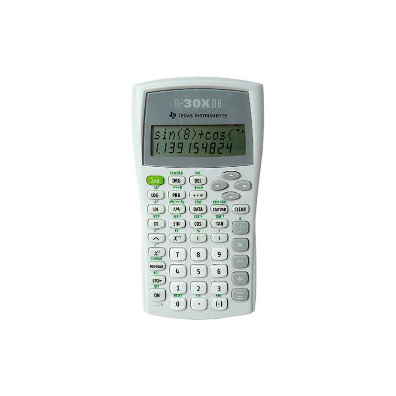 Calculatrice scientifique TEXAS 30XIIB Calculatrice scientifique TEXAS 30XIIB