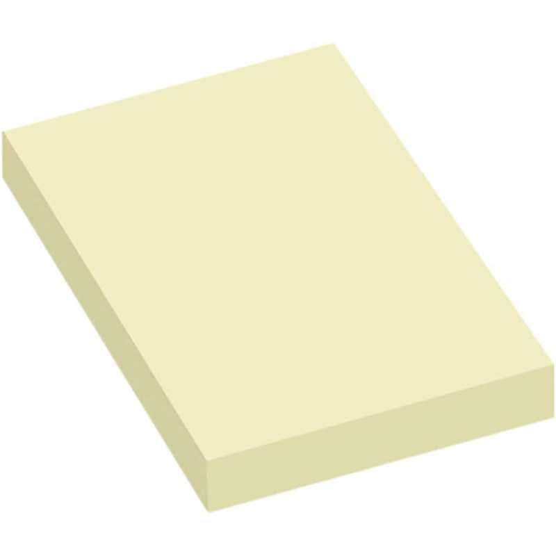 Bloc notes adhésifs 75x100 mm / Ref: MI75100 / couleur jaune - Comète consommable Bloc notes adhésifs 75x100 mm / Ref: MI75100 / couleur jaune - Comète consommable