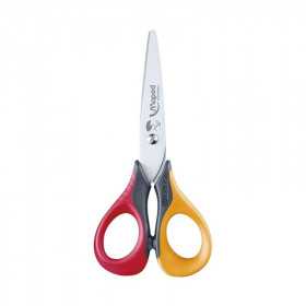 Ciseaux SENSOFT 13 CM Gaucher Rouge et orange
