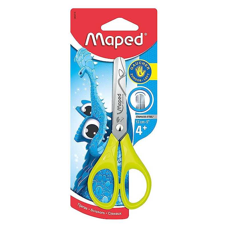 Ciseaux Maped Essentials 13 cm gaucher vert