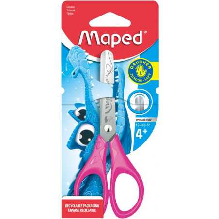 Ciseaux Maped Essentials 13 cm gaucher rose