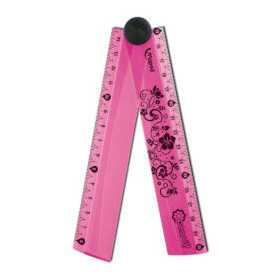 Règle Maped Pliante Ouverte 15-30cm Rose