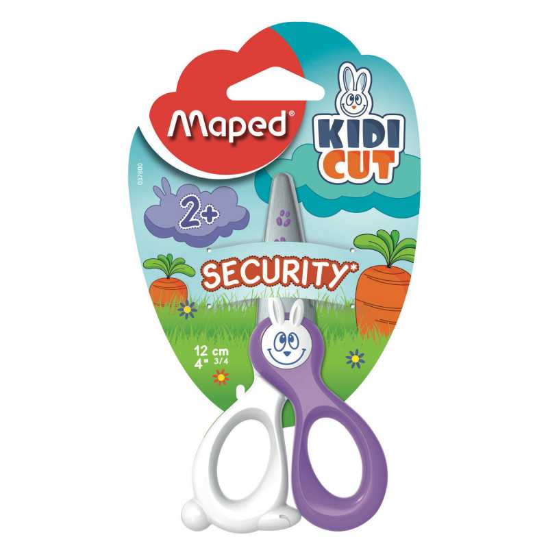 Ciseaux Maped KIDIKUT 12cm violet Ciseaux Maped KIDIKUT 12cm violet