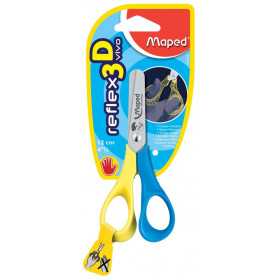 Ciseaux Maped VIVO Gaucher 12cm gaucher jaune