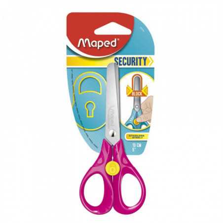 Ciseaux Maped SECURITY 13cm rose
