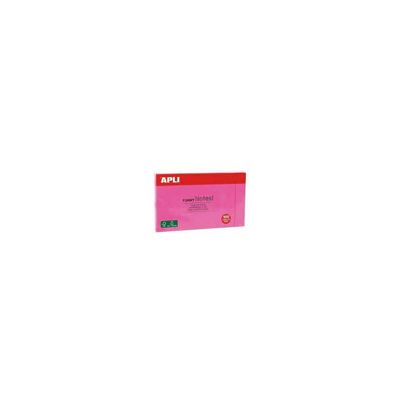 Bloc Notes Apli 125x75mm Rose Vif Bloc Notes Apli 125x75mm Rose Vif