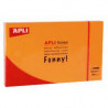 Bloc Notes Apli 125x75mm Orange