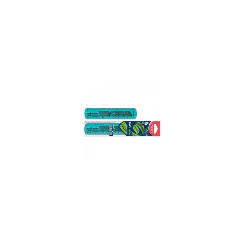 Règle MAPED TWIST AND FLEX 15 CM bleu Règle MAPED TWIST AND FLEX 15 CM bleu