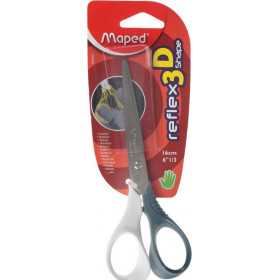 Ciseaux MAPED SHAPE 3D 16 CM gris