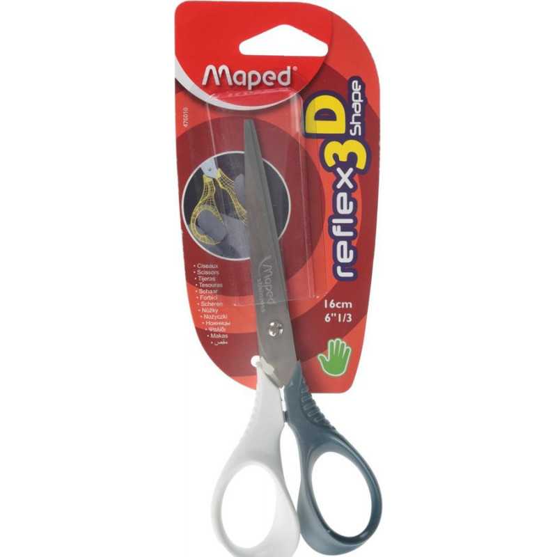 Ciseaux MAPED SHAPE 3D 16 CM gris Ciseaux MAPED SHAPE 3D 16 CM gris