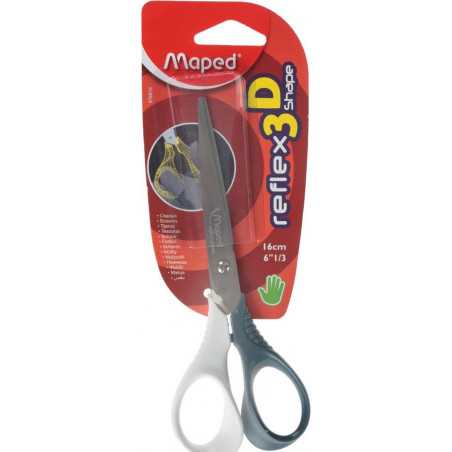 Ciseaux MAPED SHAPE 3D 16 CM gris