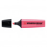 Stabilo Boss Rose Fluorescent Marqueur 70/56 Pack 10 Pointe biseautée - Comète consommable