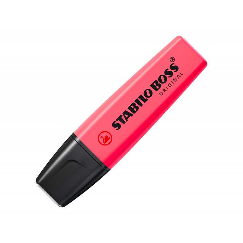 stabilo-boss-rose-fluorescent-marqueur-70-56-pack-10-pointe-biseaut-e