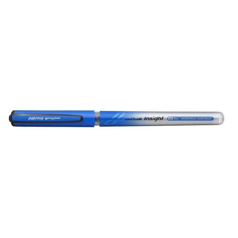 UNI-BALL INSIGHT UB-211 Bleu / Ref: 2112 / Ecriture 0,7mm.