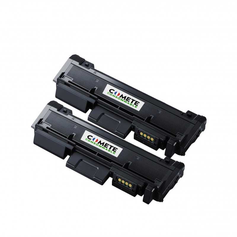 2 Toner Compatible avec Samsung D116L MLT-D116L 116L Noir pour Imprimantes Samsung