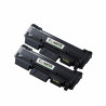 2 Toner Compatible avec Samsung D116L MLT-D116L 116L Noir pour Imprimantes Samsung