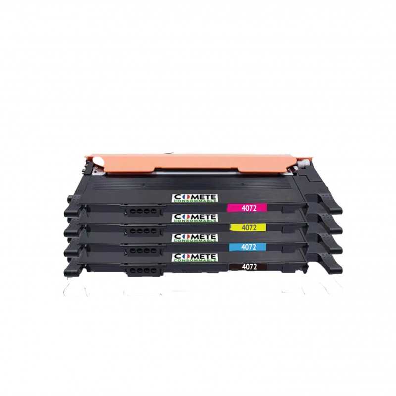 PACK 4 TONER COMPATIBLE AVEC SAMSUNG 4072 4072S