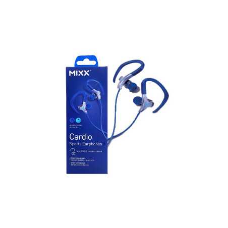 MIXX ECOUTEURS FIL SPORT MICRO BLEU