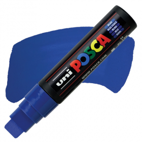 POSCA PC-17K bleu/ Ref: P17K24 / Marqueur Pointe Extra Large  Ecriture 15mm.